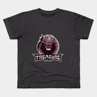 Treasure Hunter Pirate Kids T-Shirt